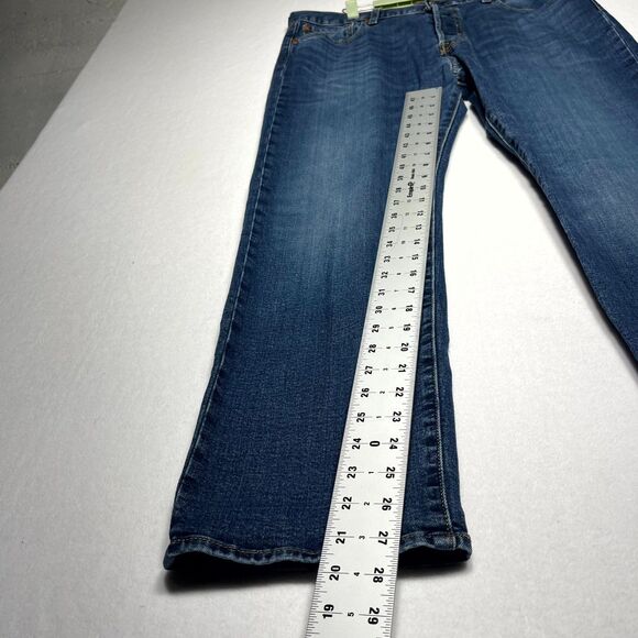 Levi Strauss & Co 501 Button Fly Jeans Dark Wash Mens W38 L30 - Picture 12 of 13